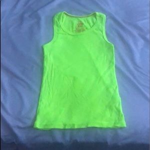 Yellow Faded Glory Tank Top